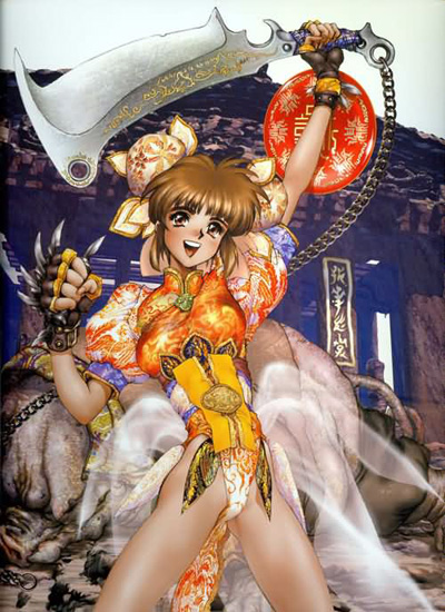  un dessin de masamune shirow.....